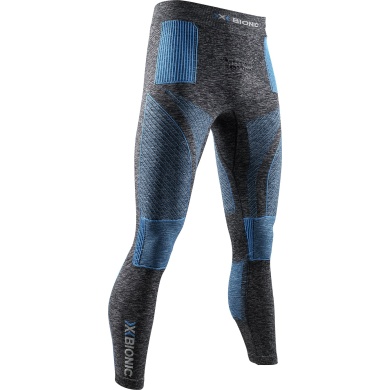 X-Bionic Spodnie Funkcyjne Energy Accumulator 4.0 Melange Pant Długie (Sporty Zimowe) szare/niebieskie Mężczyźni